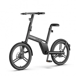 Matumori Bike TOGO85° Folding Electric Bicycle, City Electric Bicycle, Center Mounted Motor 36V 200W 6.2Ah 20" Electric Bicycle with Chainless Drive Shaft, IP65 Waterproof