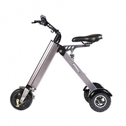 TopMate Bike TopMate ES31 Electric Scooter Mini Foldable Tricycle Weight 14KG with 3 Gears Speed Limit 6-12-20KM / H and 3 Shock Absorbers | Especially Suitable for People over 50 Age On A Trip