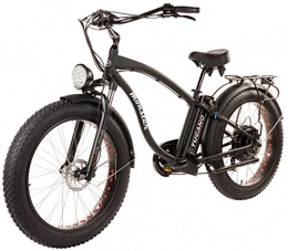 Tucano Bikes Bike Tucano Bikes Monster 26. E-Bikes 26 Motor: 1, 000W-48V Maximum Speed: 42km / h : 48V 12AH BATTERY (Black)