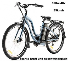 Tucano Bikes Electric Bike Tucano Bikes Monster X-Road. Electric Bike Reactive Sensor Motor: 500 W-48 V Maximum Speed: 33 Km / h Samsung Battery: 48 V 12 Ah (Blue Notte).