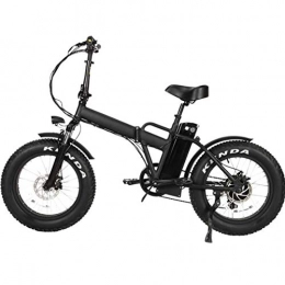 TX Bike TX 20 Inches Folding Electric Mountain Snowfield Bicycle Wide Tire 36V Lithium Battery Portable Aluminum Alloy Frame for Adults Men