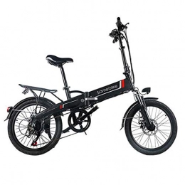 TX Electric Bike TX Electric Bike 48V 20 Inches Speed Change E-Bike Powerful Aluminum Folding Bicycle Lithium Battery Rechargeable Disc Brake Moped