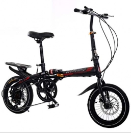 TX Bike TX Foldable Bike 20" 4.0 Fat Tire Ebike Aluminum Folding Bicycle Mountain / Snow / Beach Spoke Wheel, Black, 16inch