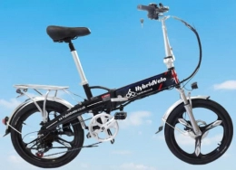 Generic Electric Bike UK TradeMark HybridVelo Ebike *Panasonic Battery Folding Aluminium Frame