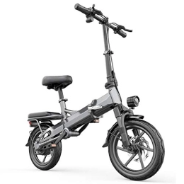 un known Electric Bike un known Mini Electric Bicycle Folding Electric Bicycle Lithium Battery Electric Vehicle Driving Moped Mini Battery Car Can Be Put Into The Car