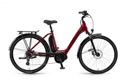Unbekannt Electric Bike Unknown Winora Sima 7 300 Pedelec E-Bike Trekking Bike Red 2019, 46 cm