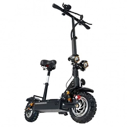 URCAR Electric Scooter 3200W Double Motors with Seat 60V/24A Folding Bike with 11 inch Tire Max Speed up to 85Km/h Electric Scooters