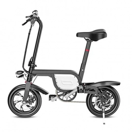 VANYA Bike VANYA Electric Bikes Adults Folding Electric Bicycle Portable Charge Lithium-Ion Battery And Silent Motor with LED Display