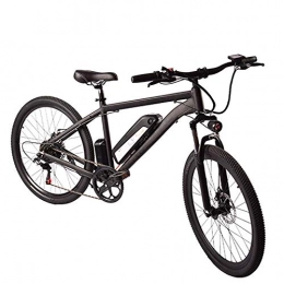 VBARV Electric Bike VBARV 3.0 Carbon Electric Mountain Bike, Carbon Fiber Electric Bicycle Pedal Assist E-bike with Shimano 27 Speed Transmission System and Removable 36V