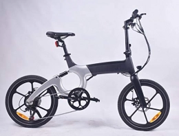 victagen Bike victagen Electric Bicycle for adults, 20-inch Foldable E-bike with 36V 7.6Ah Lithium Battery 250W Motor 25 km / h (Gray)
