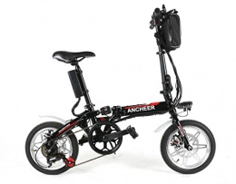Victagen Folding Electric Bicycle 14-inch, Foldable E-bike for Adults, with 36V 8Ah Lithium Battery Shimano 6-speed 250W Motor, Maximun Speed 25 km/h