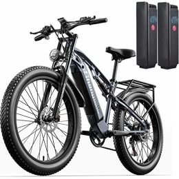 Vikzche Q Bike Vikzche Q mx05 electric bike ba fang motor 15 ah l g cells battery electric bicycle for aldut men and women (Add an extra battery)