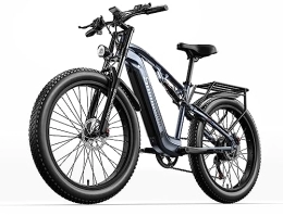 Vikzche Q Bike Vikzche Q Mx05 Electric Bike Bafang Motor 15Ah Lg Cells Battery Electric Bicycle For Aldut Men And Women (ONE-BATTERY)