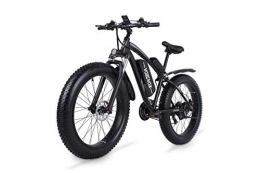 VOZCVOX Electric Bike VOZCVOX MX02S Electric Mountain Bike 26 Inch Ebike 1000w with Fat Tyre, 48V 17Ah Removable Battery, 3.5" LCD Display, 21-Speed Gear