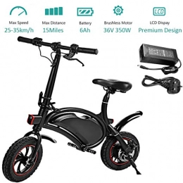 Wking Electric Bike W.KING 350W Folding Electric Bicycle with 15Mile Range Collapsible Lightweight Aluminum E-Bike Built-in 36V 6AH Lithium-Ion Battery, APP Speed Setting and Handlebar Display