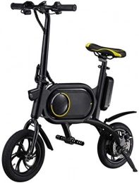 WANGCAI Bike WANGCAI Mini Electric Bike, with LCD Data Display USB Charging Port Adult Two-Wheel Pedal Electric Car Easy Folding And Carry Design
