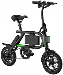 WANGCAI Bike WANGCAI Mini Pedal Electric Car Electric Bike, with LED Lighting Travel Pedal Small Battery Car Aluminum Alloy Frame Two-Wheel for Adult Outdoors