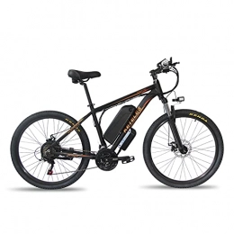 WDSWBEH Electric Bike WDSWBEH Electric Bike Electric Mountain Bike 350W Ebike 26'' Electric Bicycle, 20MPH Adults Ebike with Removable 13Ah Battery, Professional 21 Speed Gears, Black