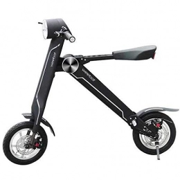 Weebot  Weebot Alpha Unisex Adult Folding Electric Bike, Black