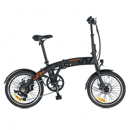 Westhill Bike Westhill LINK Electric Folding Bike | Lightweight Foldable Commuter E-Bike | Black & Orange (Link (7.8Ah Battery))