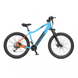 Westhill Bike Westhill Venture 27.5″ Electric Mountain Bike 14Ah E-bike | Integrated Battery, Aluminium Frame, Front Suspension (Blue)