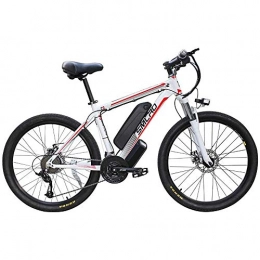 SBR Electric Bike Wheel Electric Bike 26'' Electric Mountain Bike Removable Large Capacity Lithium-Ion Battery (48V 350W), Electric Bike 21 Speed Gear Three Working Modes