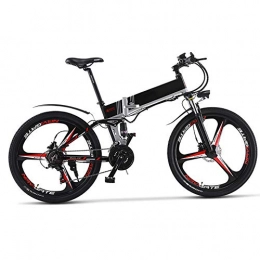 Wheel-hy Electric Bike Wheel-hy Electric Mountain Bike, 26 Inch Folding E-bike, 36V 13Ah Premium Full Suspension and Shimano 7 Speed Gear
