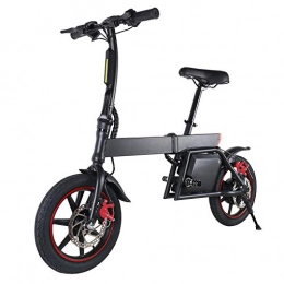 Windgoo Bike Windgoo Electric Bike, Foldablke 12 inch 36V E-bike with 6.0Ah Lithium Battery, City Bicycle Max Speed 25 km / h, Disc Brake (14 Inch-Bike)