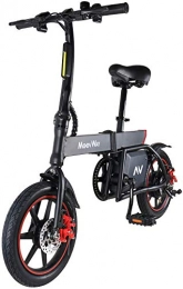 Windgoo Bike Windgoo Electric Bike, Foldablke 12 inch 36V E-bike with 6.0Ah Lithium Battery, City Bicycle Max Speed 25 km / h, Disc Brake (-D1)