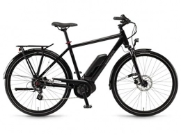 Unknown Electric Bike Winora Sinus Tria 7ECO 400Wh Bosch Electric Bicycle 2018, Schwarz Herren, 28" Herren Diamant 56cm