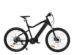 Witt Ltd Electric Bike Witt E-Hardtail Electric Mountain Bike, E-Bike in Nordic Slim Design with Powerful 36V / 11.6Ah, Lithium Panasonic 417, 6 W in Frame Battery, Shimano Deore 10 Speed Gear Front Suspension, 250W Mid Motor