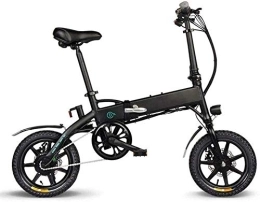 Wlnnes Bike Wlnnes Folding Electric Bike - Portable Easy to Store Aluminum Frame E-Bikes Excellent Shock Absorption Performance LED Display Electric Bicycle Commute Ebike 250W Motor, Three Modes Riding Assist