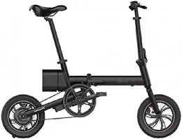 Woodtree Electric Bike Woodtree Folding Electric Car 12 Inch Ultra Lht Electric Folding Bicycle Mini Motorcycle