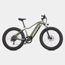 WUBA Bike WUBA Crazybird Jumper High-Step Electric Bike for Adults 26 x 4.0 Fat Tires All-Terrain Electric Bicycle with Motor, 20Ah Removable Battery and Readable Display, Integrated Headlight, Ebike for Men