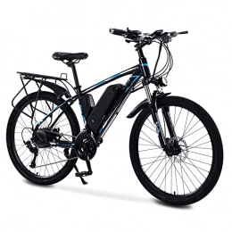 WUDELI 26" Electric Bike for Adults 350W Motor Removable Battery 36V 13AH 27 Speed Shifter