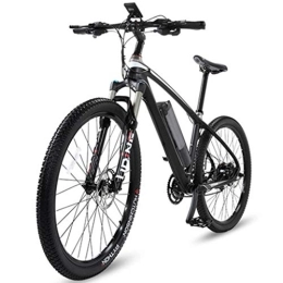 WuKai Bike WuKai 26 Inch Carbon Fiber Lithium Battery Bicycle Electric Bicycle Off-road Power Electric Vehicle Mountain Bike