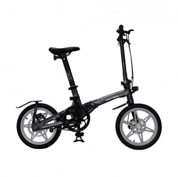 WXJWPZ Electric Bike WXJWPZ Folding Electric Bike 16inch Folding Electric Bike Aluminum Alloy Folding Electric Bicycle Ultra-light And Easy To Carry The Electric Bicycle, A