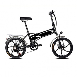 WXX Electric Bike WXX Adult Folding Electric Bicycle, 20 Inch 7 Speed 350W 12.5AH Anti-Theft Removable Battery Bicycle Ebike, for Outdoor Cycling