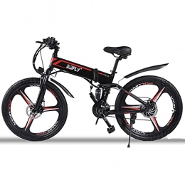 WZW Bike WZW X-3 26" Electric Bike for Adults 1000W High Speed Motor Mountain Ebike 48V / 12.8Ah 21 Speed E-Bike Hidden Lithium-Ion Battery Electric Bicycle (Color : Black)
