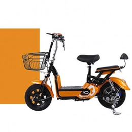 WZY Adult two-wheel electric vehicle double electric vehicle low carbon environmental protection straight handle 350W speed 15km / h