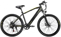 XBSLJ Electric Bike XBSLJ Electric Bikes, Folding Bikes Mountain Bike Removable Lithium Battery Front Rear Disc Brake 26 inch 350W Brushless Motor 27 Speed 48V 10Ah for Adults-Black