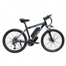 Xcmenl Electric Bike Xcmenl 26" Electric Mountain Bike for Adults, 360W Aluminum Alloy Ebike Bicycle Removable, 48V / 10A Lithium Battery, 21-Speed Commute Ebike for Outdoor Cycling Travel Work Out, Blue