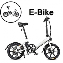 xfy-01 Bike xfy-01 Electric Bike Folding for Adult, 14 Inch Tire Electric Bicycle - Up to 25 Km / H (D3 - Black) - Outdoor Sports / Leisure