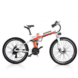 XHCP Electric Bike XHCP bicycle Mountain bike M80 21 Speed Folding Bicycle 48V*350W 26 inch Electric Mountain Bike Dual Suspension With LCD Display 5 Pedal Assist