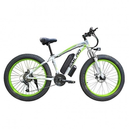 Xiaotian Bike Xiaotian 26 Inch Fat Tire Electric Bike, 500W / 1000W Sports Snow Bike 21 Speeds 38Km / H Mountain Bicycles with 48V 13AH Removable Lithium Battery Disc Brakes for Adults, 500W