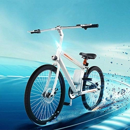 Xinxie1 Electric Bike Xinxie1 Electric Mountain Bike, 26 Inch Folding E-Bike with Super Lightweight Magnesium Alloy 6 Spokes Integrated Wheel, Premium Full Suspension And 21 Speed Gear