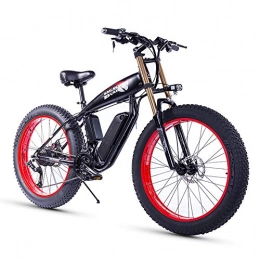 XXCY Bike XXCY 26 Inch Fat Tire 1000w 15ah Snow Electric Bicycle Beach Ebike Shimano 21 Speed Hydraulic Disc Brake