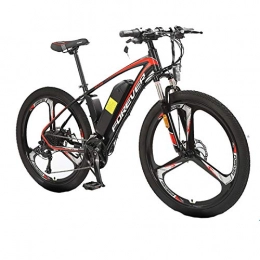 XXZ Bike XXZ 26" Electric Mountain Bike, 250W Brushless Motor, Removable 250Wh 48V Lithium Battery, 27-Speed, Suspension Fork, Dual Disc Brakes, 12AH