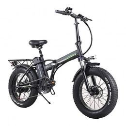 XXZ Electric Bike XXZ Electric Bike, (48 V 10Ah) & 500 W Foldable Bicycle Adjustable Height Portable with LED Front Light Easy to Store in Caravan Motor Home Silent Motor E-bike for Cycling
