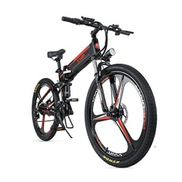 XXZ Bike XXZ Mountain Bike Cycling bicycle 26 inch 350W 48V, Adult Electric Folding Bike Disc Brake Lithium Battery 3 Mode, City Bicycle 35km / h